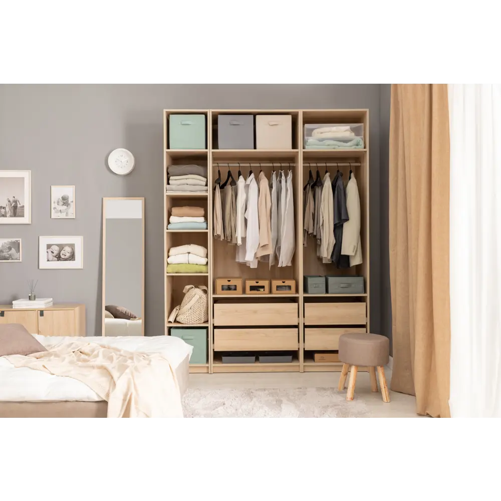 Santreyd: Выдвижной ящик Лион для систем хранения в стиле дуб комано 85204840 STLM-0059902 - Вид №5