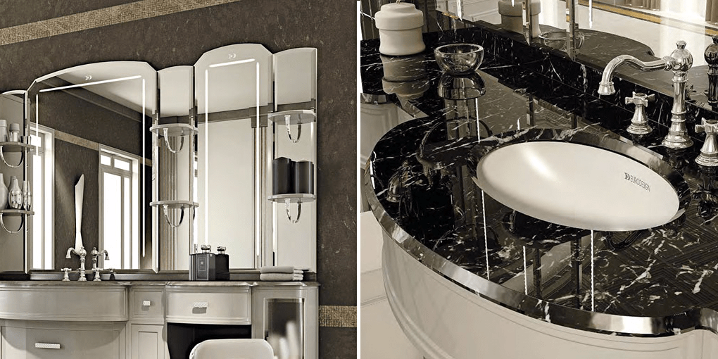 Мебель для ванной Hermitage comp#4 Eurodesign HERMITAGECOMP4 - Вид №3