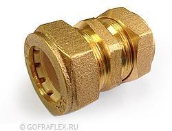 Муфта труба-труба 20*20мм Flexible hose Россия