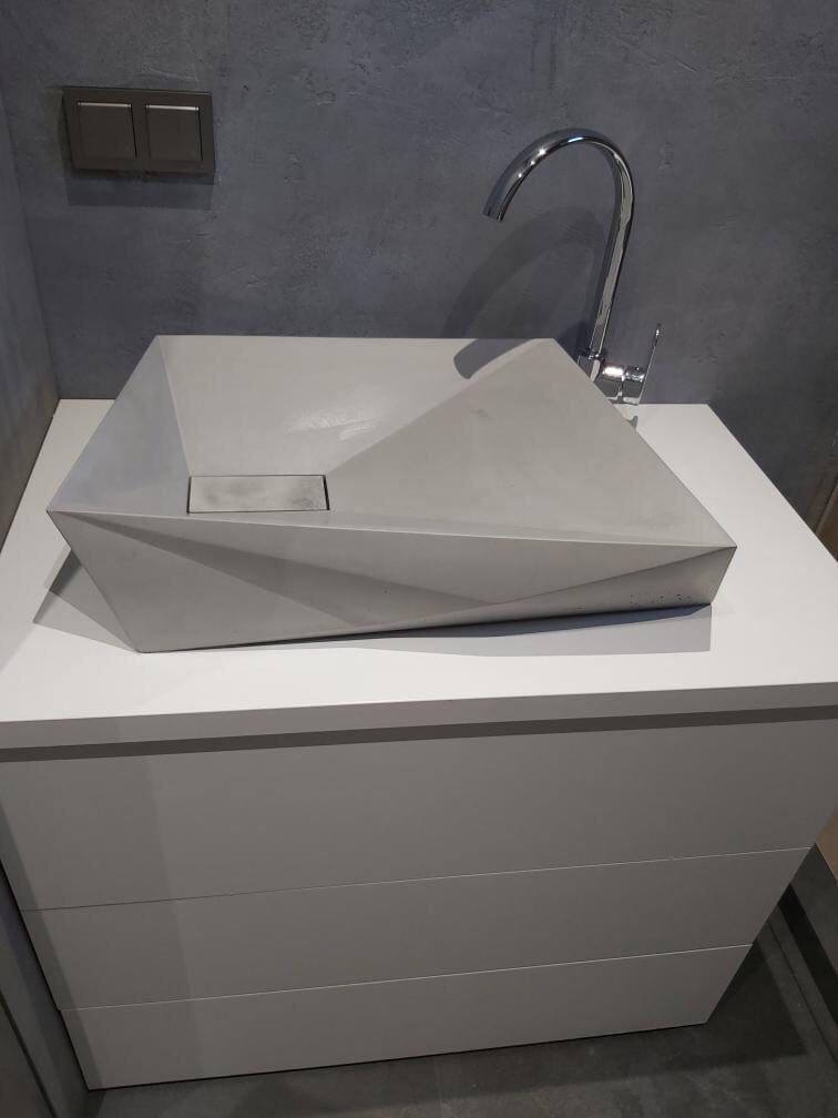 WВ-602 Раковина из бетона WB-602 BET-ON BetOn  - Вид №2