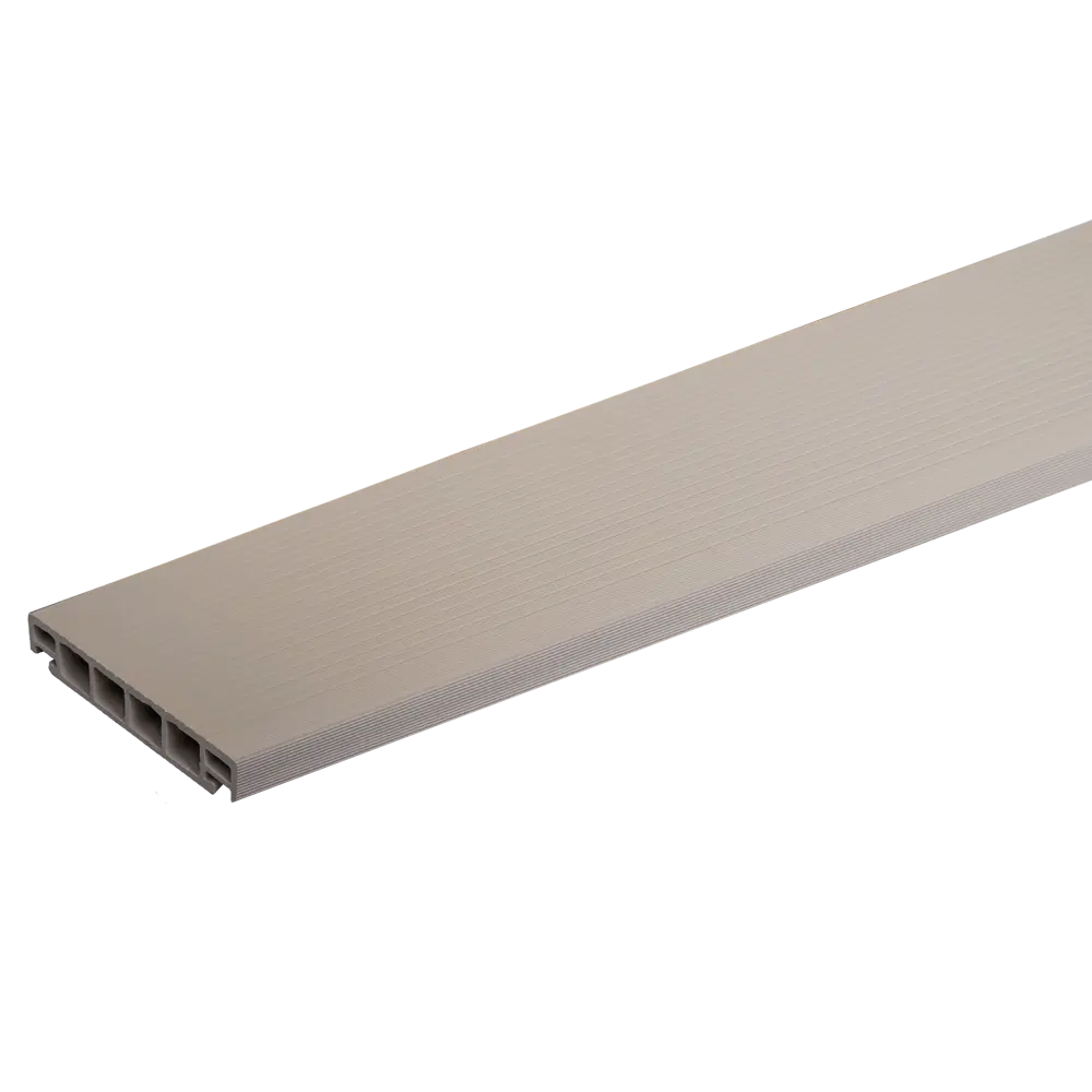 Террасная доска ДПК ITP цвет Дуб беленый 3000x162x26 мм вельвет 0.486 м² STLM-2058125 - Вид №1