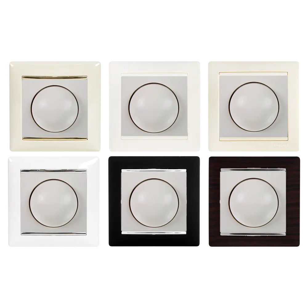 Legrand Valena Classic - поворотный светорегулятор для скрытого монтажа 12076635 STLM-0001739 - Вид №1