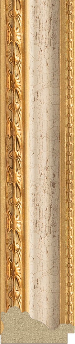 BY 3205 Зеркало в багетной раме - версаль кракелюр 64 mm EVOFORM Definite - Вид №3