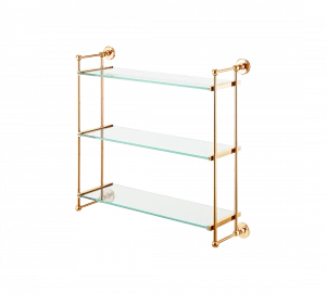 Gentry Home Керамический держатель стакана Queen Темное золото GH100583