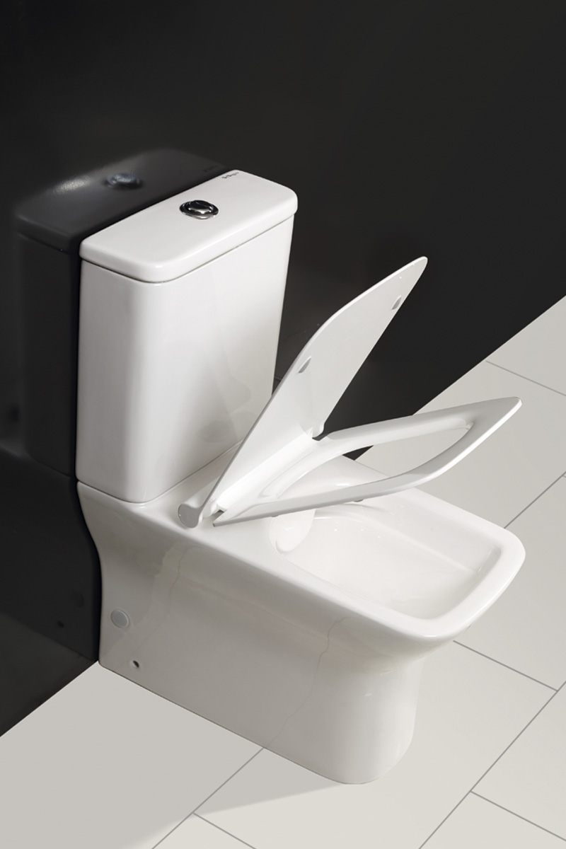 Унитаз-компакт BelBagno ROMANO безободковый Компакт унитаз с бачком Белый BELBAGNO  Китай  - Вид №2