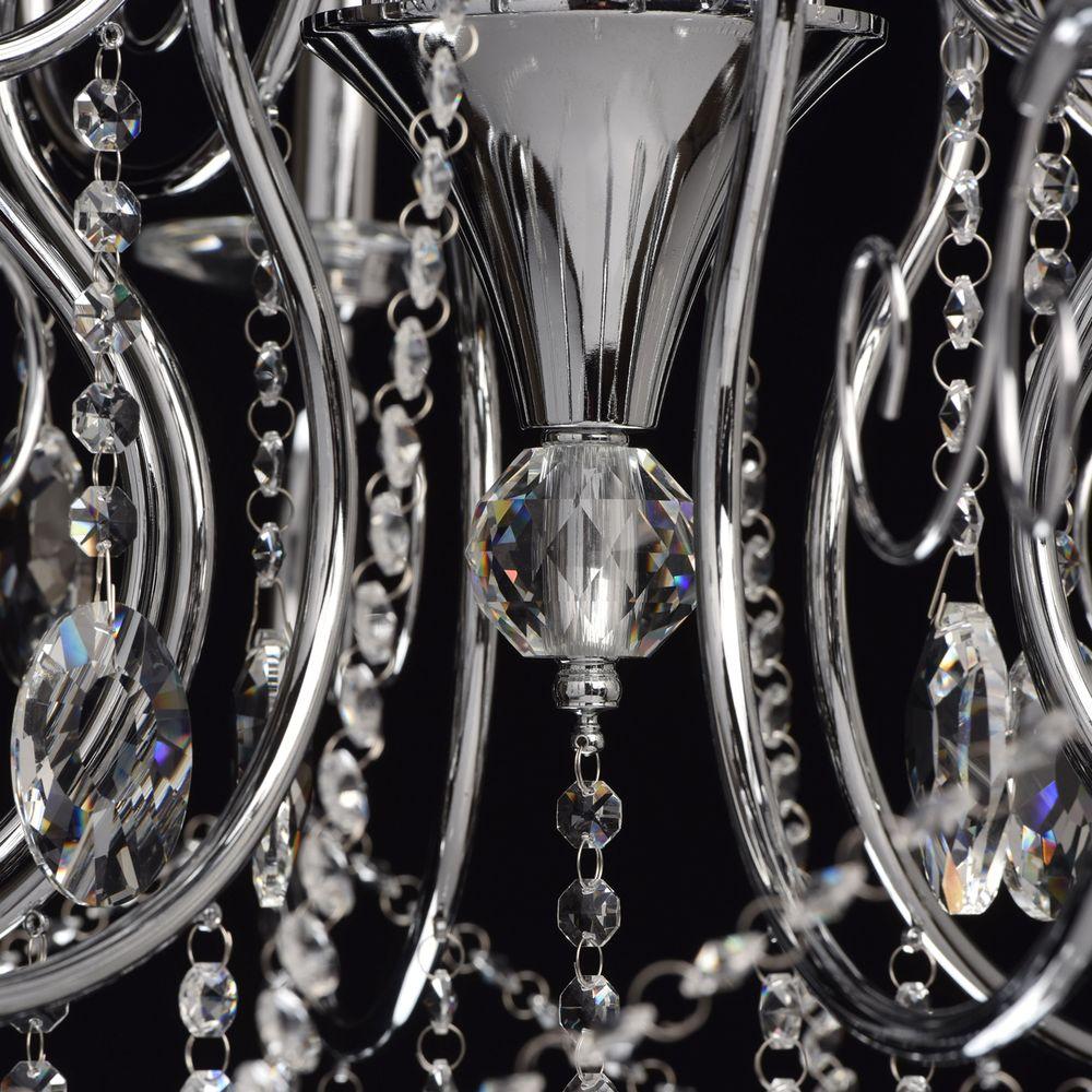 Подвесная люстра MW-Light Адель 4 373011912 MW-LIGHT ДИЗАЙНЕРСКИЕ, АДЕЛЬ 181562 Хром  - Вид №2