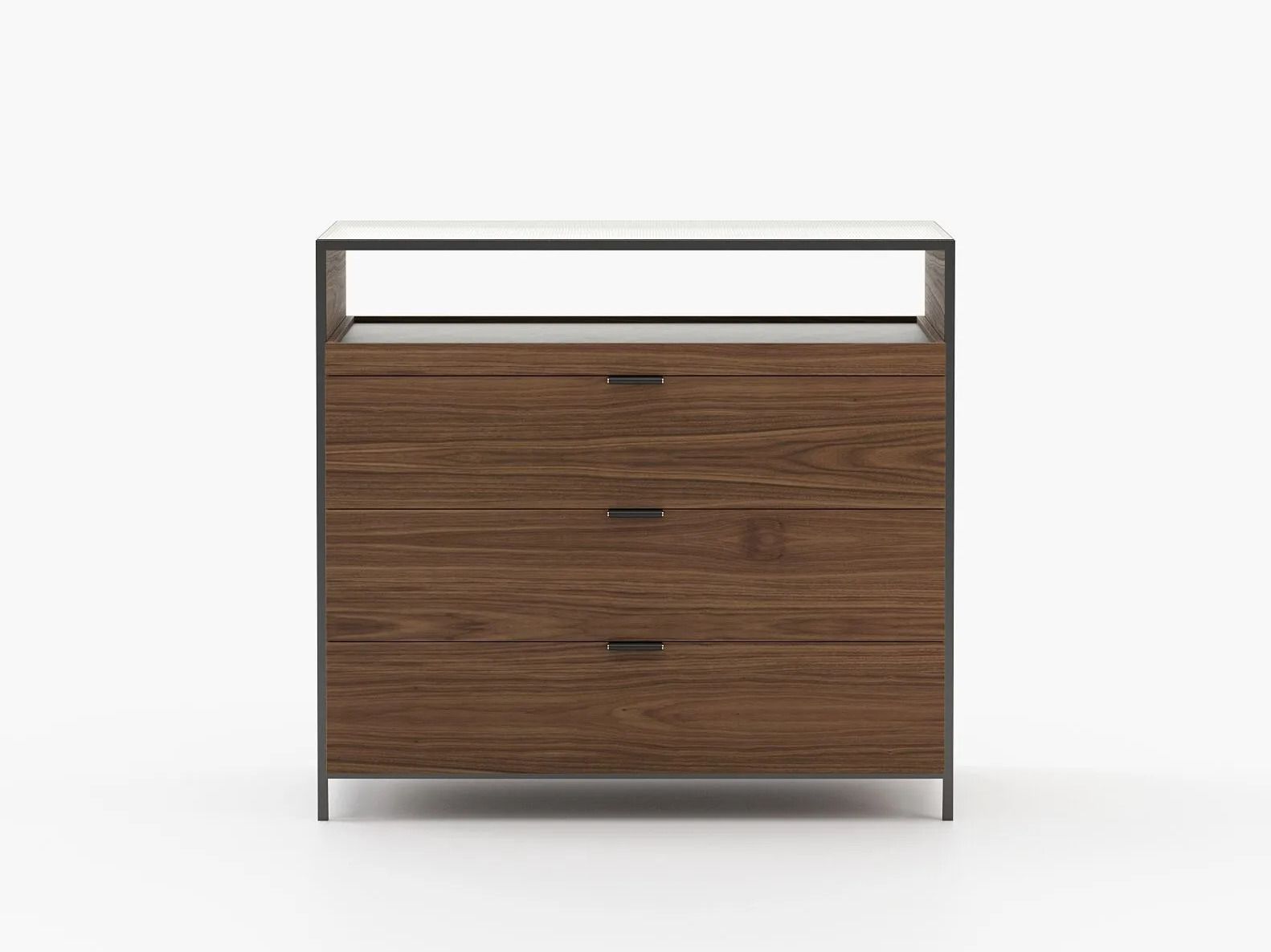 Деревянный и стеклянный комод Laskasas Canvas ARCH-00134706 - Вид №6