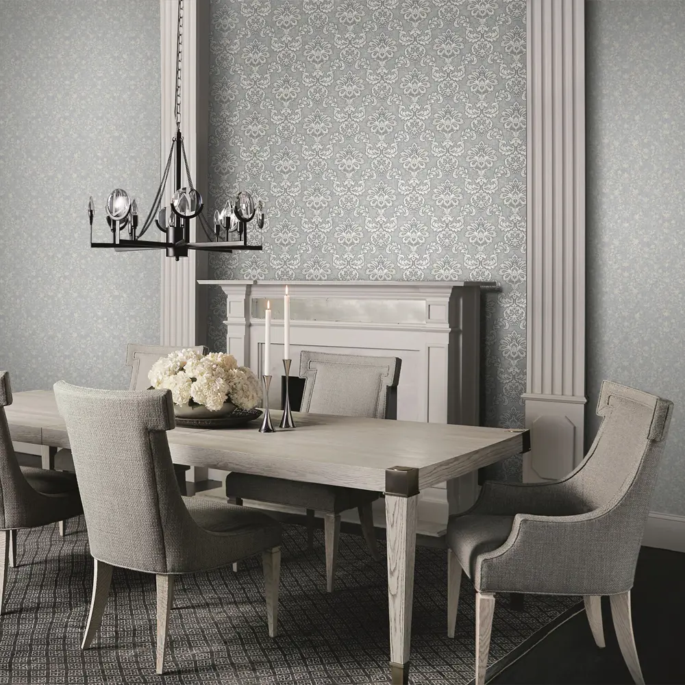Обои флизелиновые Erismann Lucia серые 1.06 м ЭР60367-06 STLM-2113890 - Вид №3