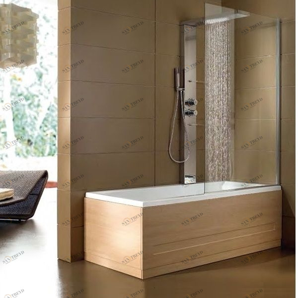 Ванна с душевой кабиной и гидромассажем ERA PLUS BOX 180 см 3ERA3D4 Gruppo Geromin