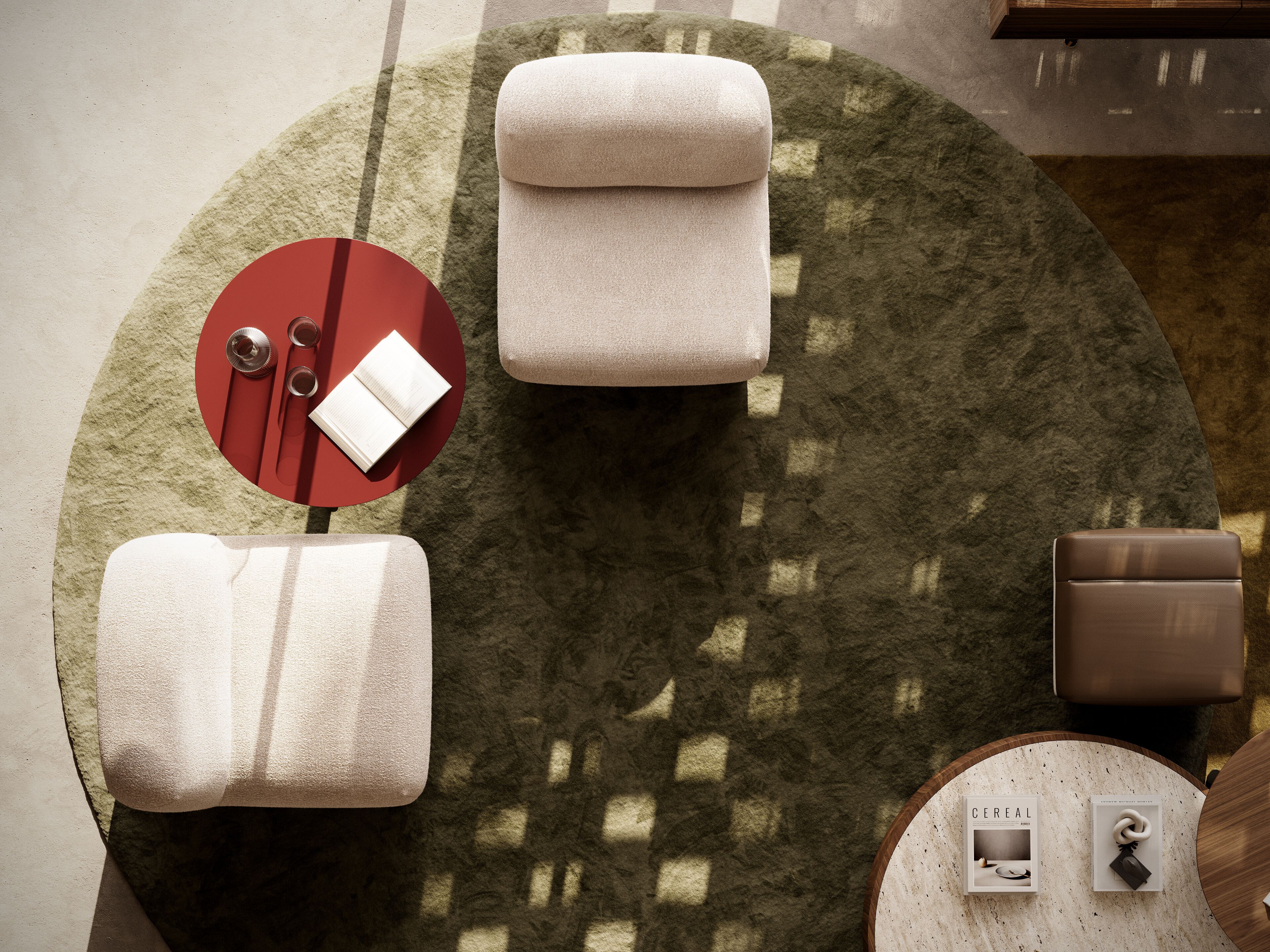 Тканевое кресло без подлокотников Laskasas Essence ARCH-00148809 - Вид №3