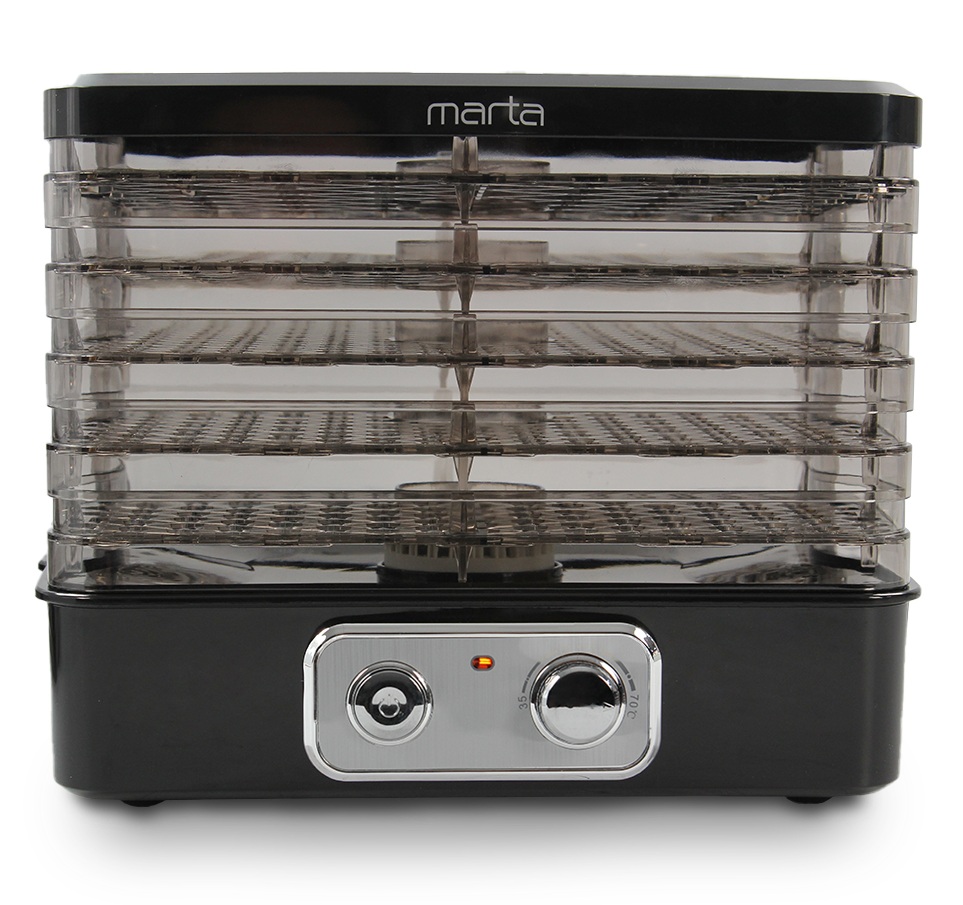 9934656 Сушилка для овощей и фруктов MARTA MT-1948 черный STDN-0075546