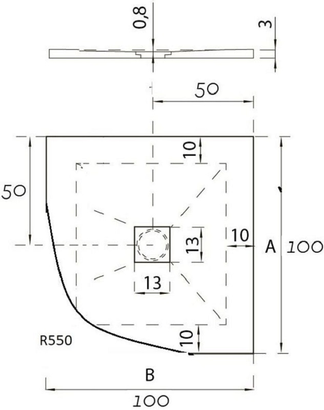 00242256 Поддон Hidronatur Pleasure Santreyd - Вид №1