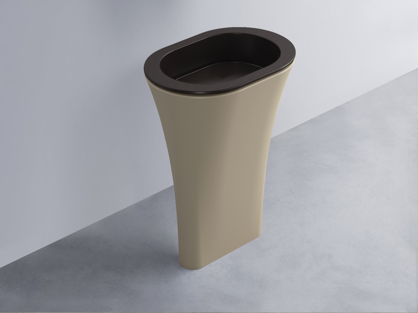 AMLA65-LV+AMPILO-LV+AMCOLO-AV Раковина Amedeo Ovale отдельностоящая cielo Enjoy + Amedeo Ceramica Cielo