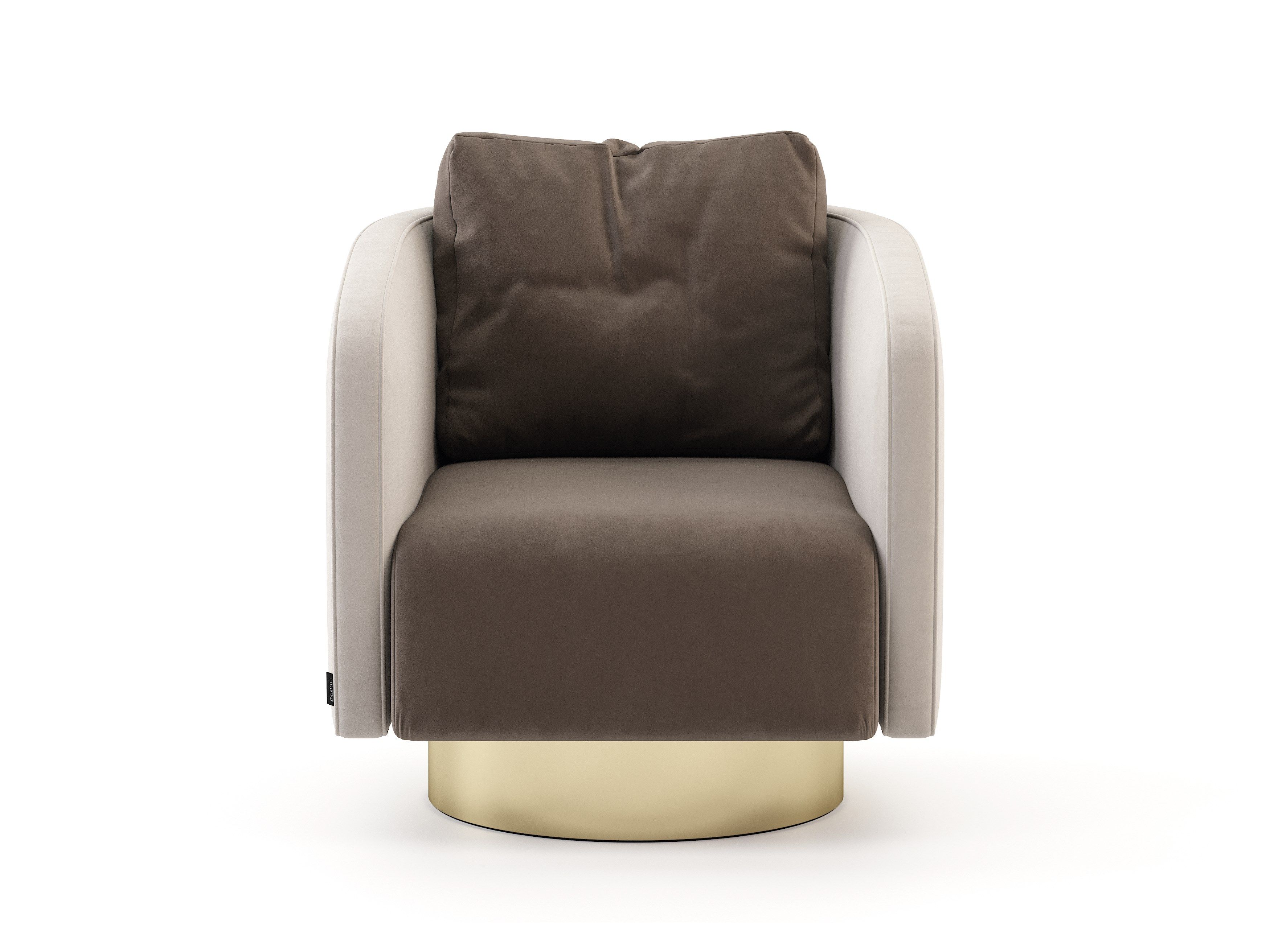 Бархатное кресло с подлокотниками Stylish Club His &amp ARCH-00083062 - Вид №23