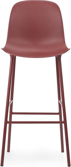 1402005 Барный стул 75 cm Steel Red Normann Copenhagen Form - Вид №1