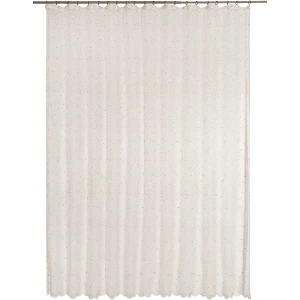 Тюль на ленте «Сеточка», 300х280 см, мотивы, цвет бежевый