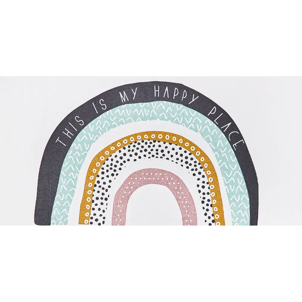 Коврик прикроватный хлопок «Дино-яркость» 60x120 см, цвет белый Santreyd STLM-2014146