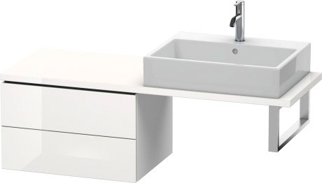 Шкафчик для компактной консоли L-Cube #LC5828 620 x 477 мм Duravit LC582800707 - Вид №2