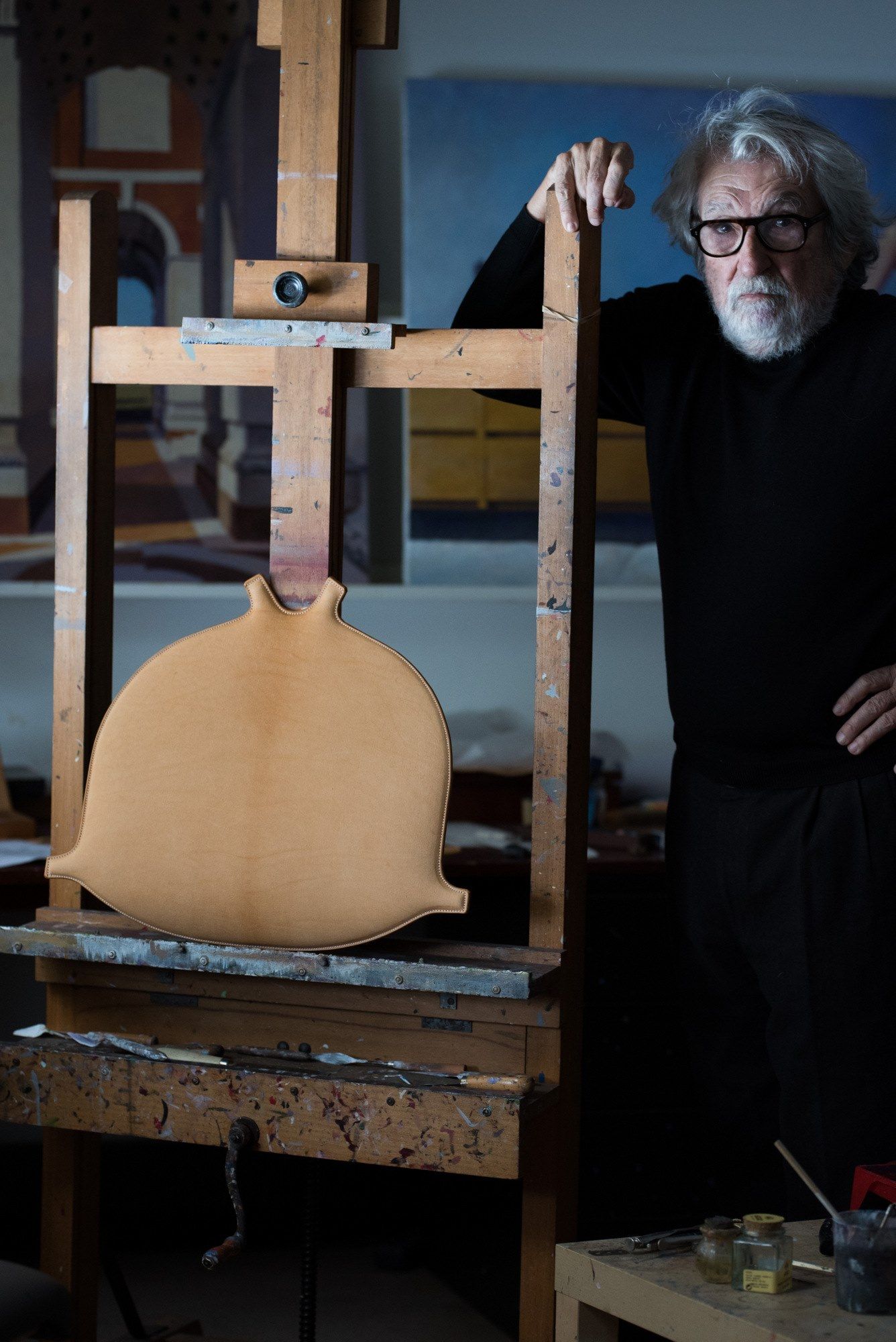 Стул из ясеня с подлокотниками и встроенной подушкой BD Barcelona Гаулино ARCH-00065731 - Вид №15