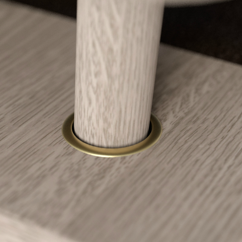 Скамья Convenience, темный дуб UMAGE 5772 - Вид №6