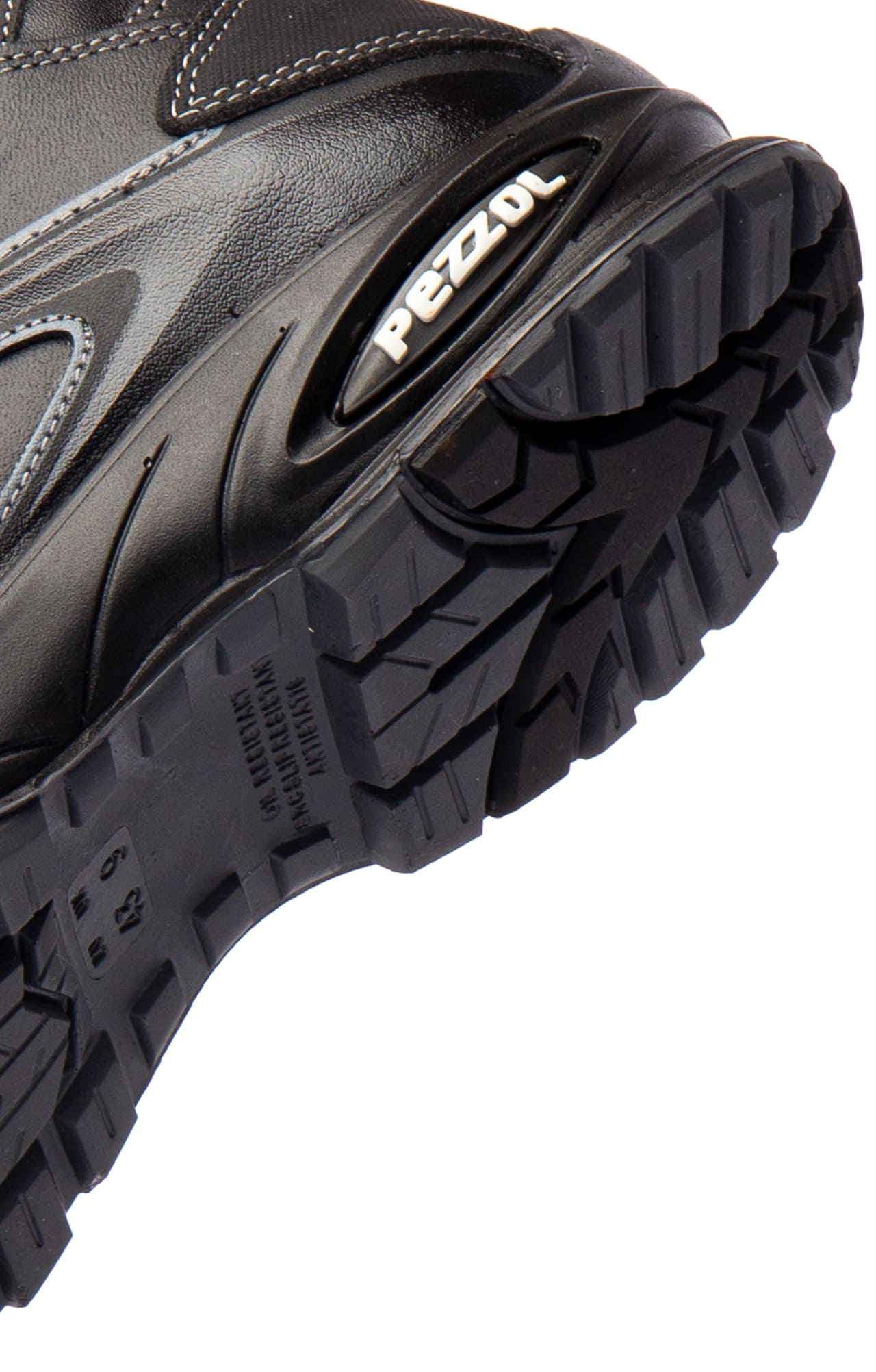 5031721 Ботинки ПЕЦЦОЛЬ ЛЕОПАРД c композитным подноском и проколозащитной прокладкой черные  Летняя обувь размер 45 Спецодежда  - Вид №8