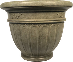 Е602-9 Горшок-кашпо для цветов Istria d=50 60 Л. Фисташковый Цветочная коллекция