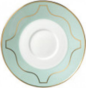 10553854 Furstenberg Чашка для капучино с блюдцем Furstenberg "Эсте" 260мл (Карло Даль Бьянко) Фарфор