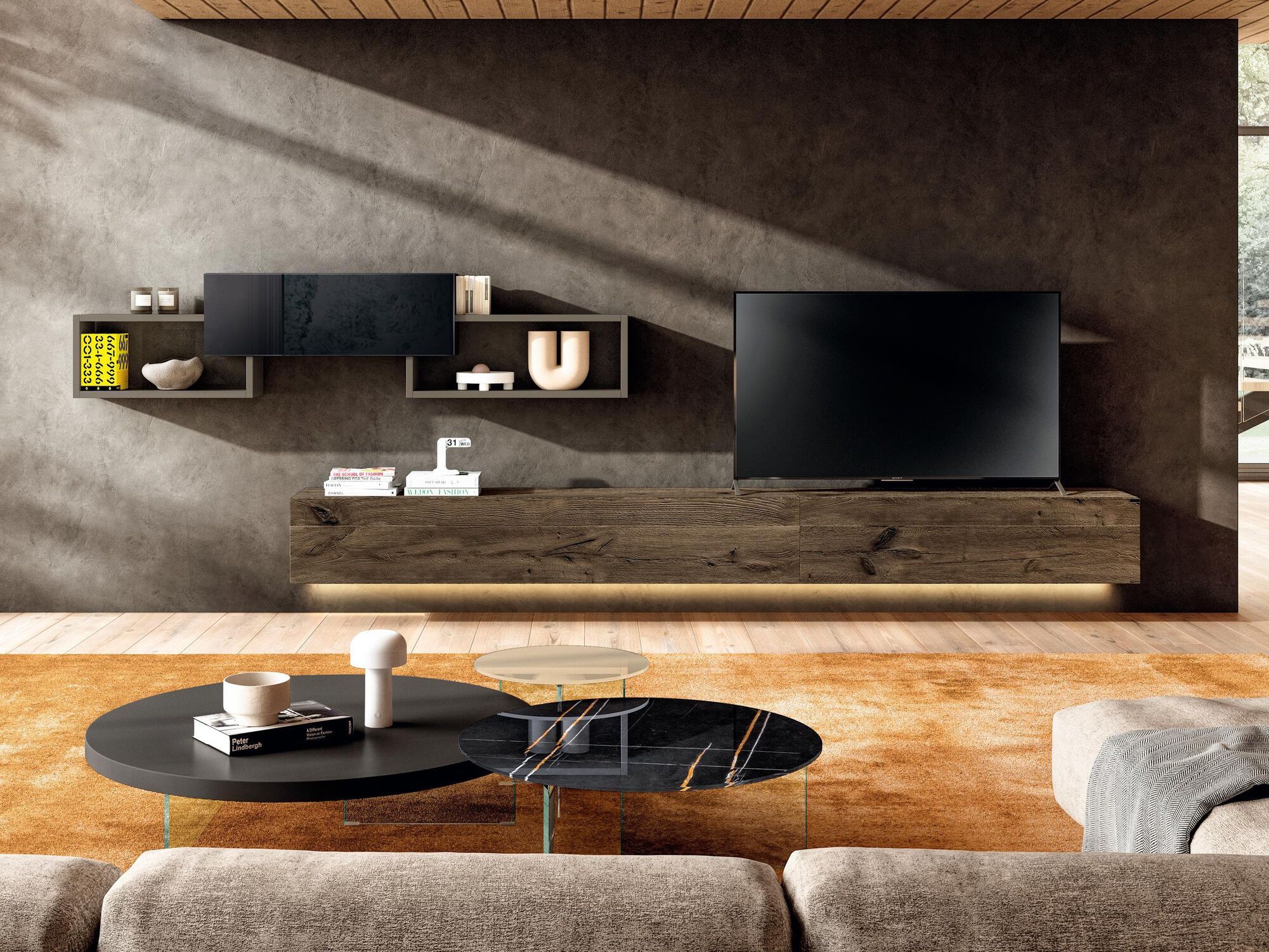 Стена установленная оборудованная стена Lago LagoLinea ARCH-00033657 - Вид №1