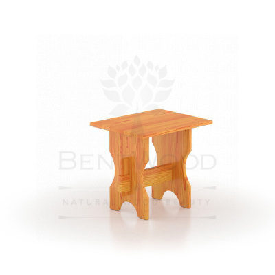 181 Лавка для бани 50 х 40 (лиственница натуральная) Alyarus 