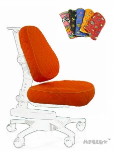 Чехол для кресла Newton/Match оранжевый однотонный COMF-PRO  261279 Красный