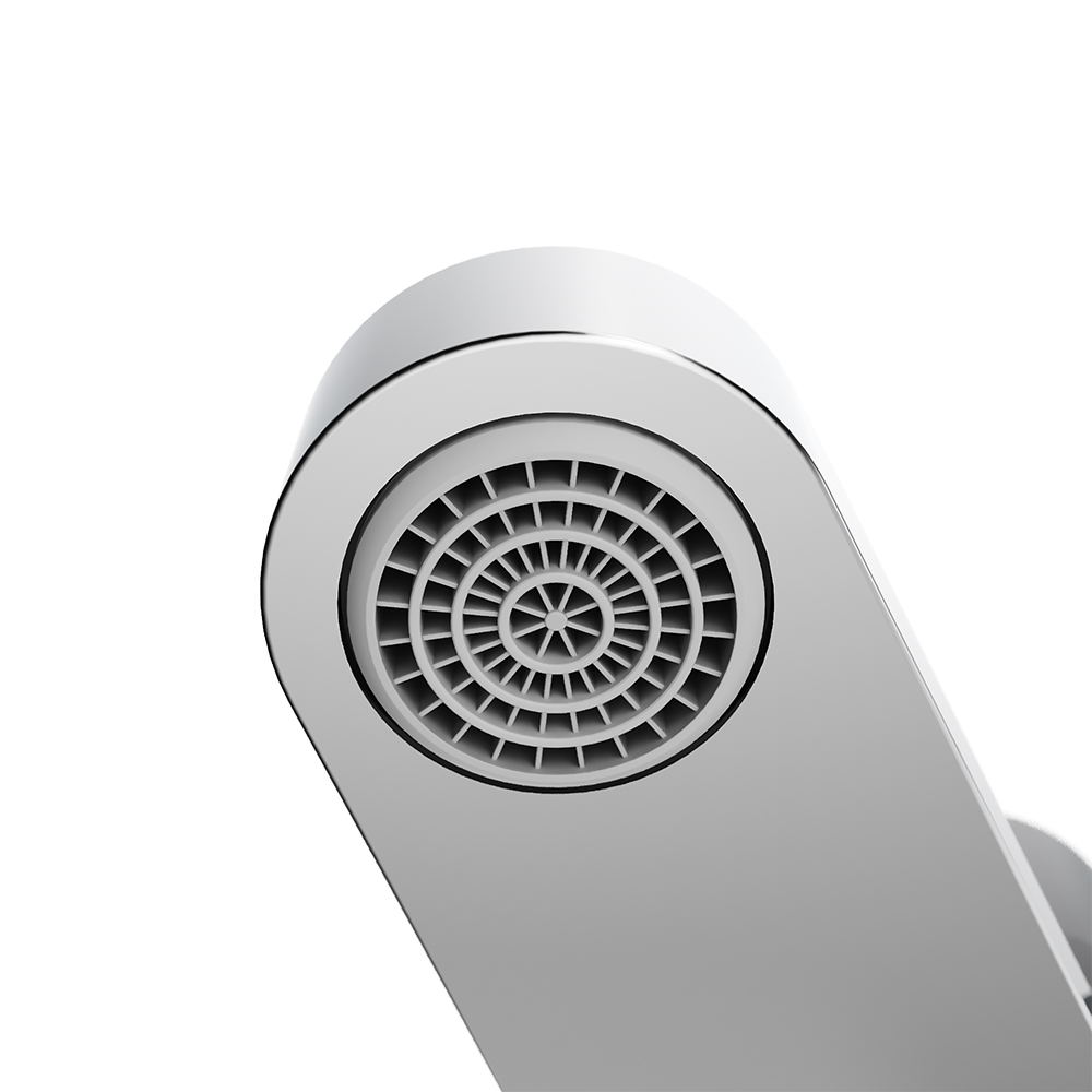 291000000 смеситель для ванны/душа поворотный излив (черный) Damixa Arc - Вид №3