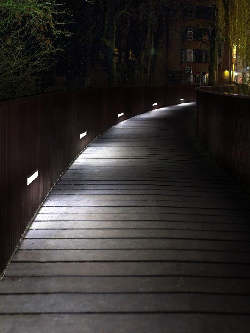 Linea Light Group Настенная лестница из алюминия и стекла для улицы sun-id-1457839 - Вид №2