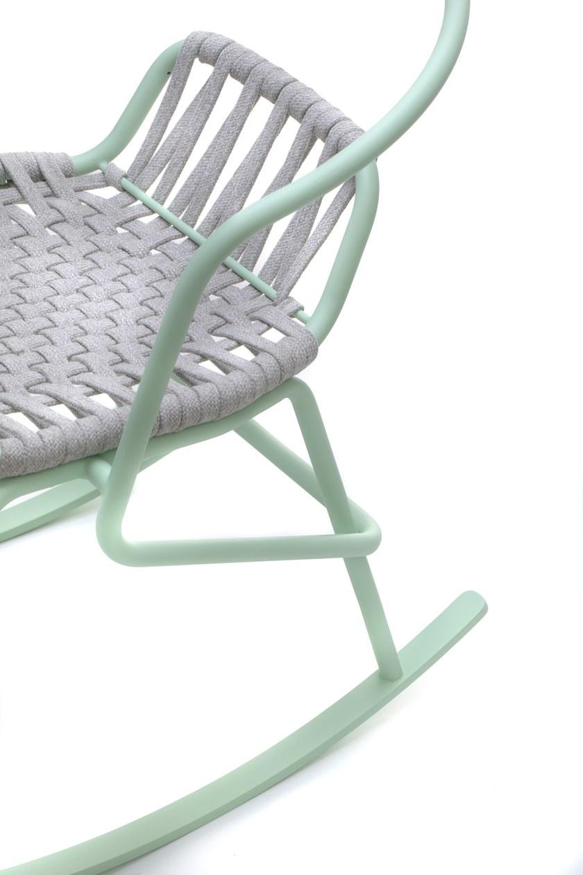 Garda Furniture Садовое кресло-качалка на веревке с подлокотниками Ataman Ga01ro - Вид №3