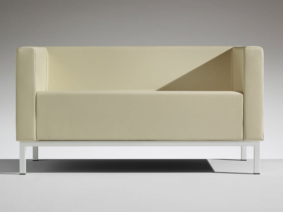 2-местный кожаный диван LAMM ARCH-00070184 - Вид №1