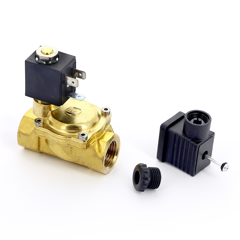 Клапан соленоидный 220В нормально открытый EMMETI 1/2" 00306210 - Вид №3