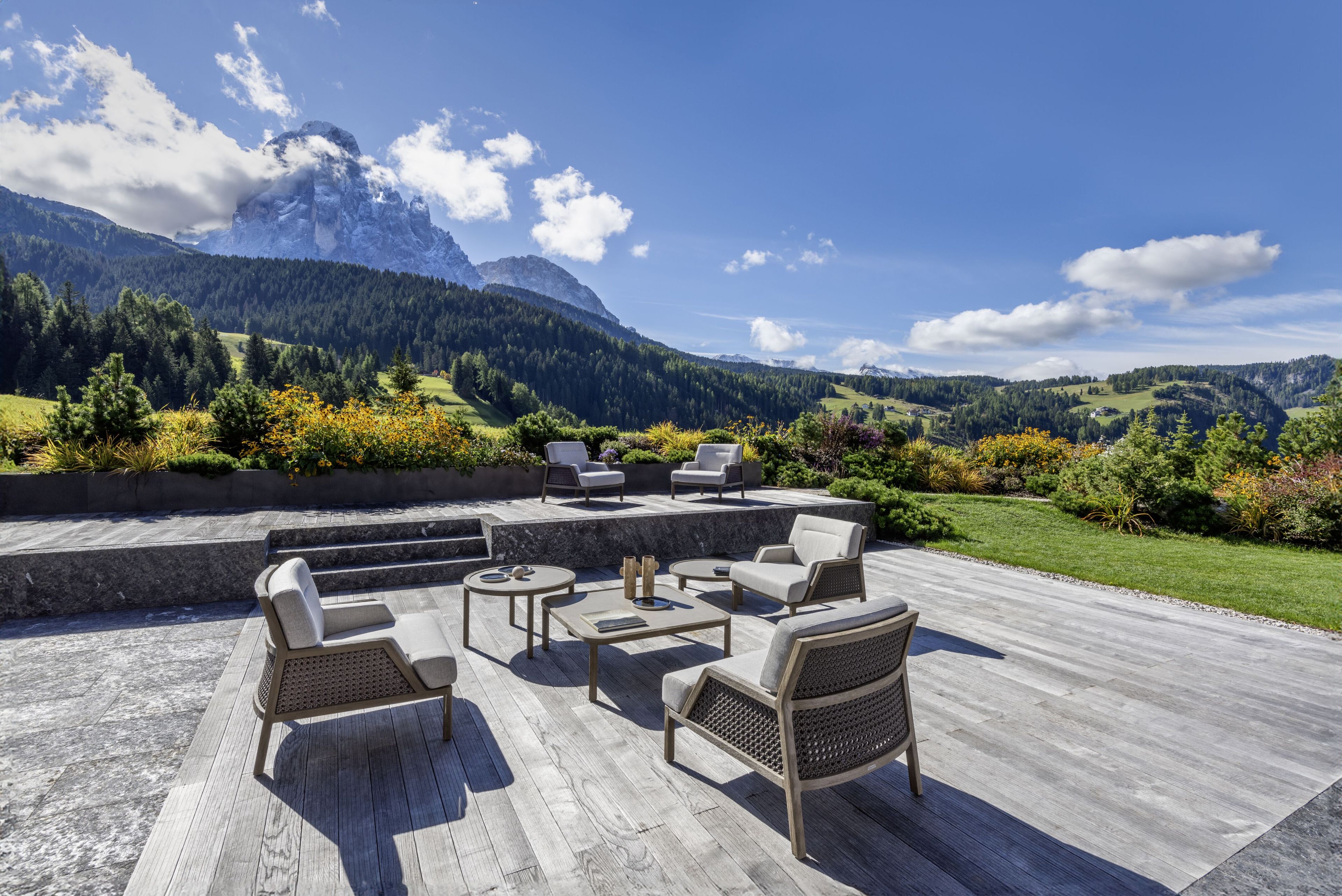 Садовое кресло с подлокотниками Ethimo Grand Life ARCH-00071536 - Вид №1