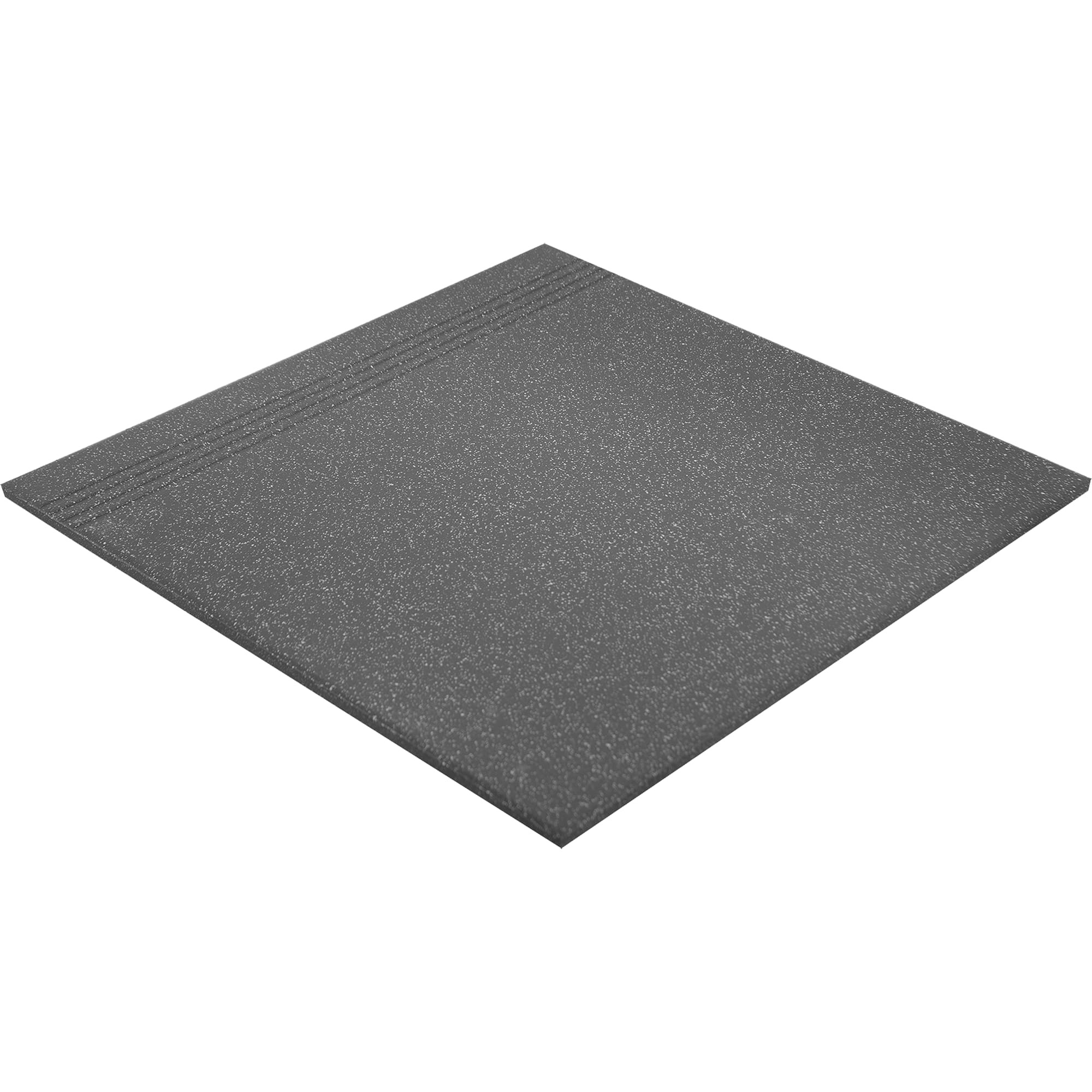 10271904 Ступень EG10, 30х30 см керамогранит цвет чёрный EcoGres Santreyd