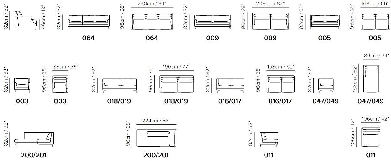 Natuzzi Секционный кожаный диван Winston sun-id-1471451 - Вид №3