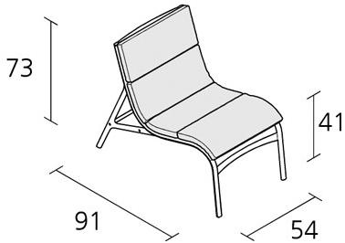 Alias Кресло из ткани Frame sun-id-1405074 - Вид №1