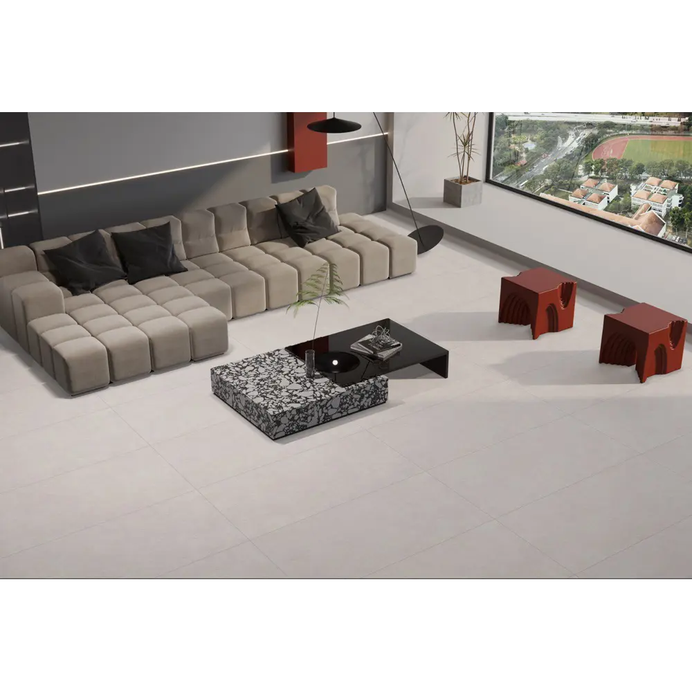 Глазурованный керамогранит Duna Charming Aria Punch Ghr 60x120 см 1.44 м² матовый цвет светло-серый 89457880 STLM-2024163 - Вид №3