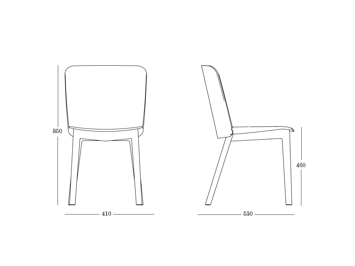 Стул с деревянным каркасом ONDARRETA Supra ARCH-00113636 - Вид №5