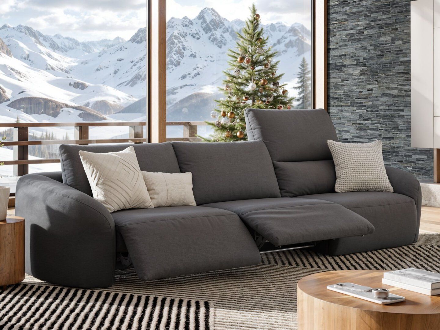 3-местный тканевый диван Sofanella Санкт-Мориц ARCH-00108112 - Вид №3