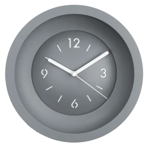 Часы настенные Troykatime «Орбита» ø25.5 см цвет серый