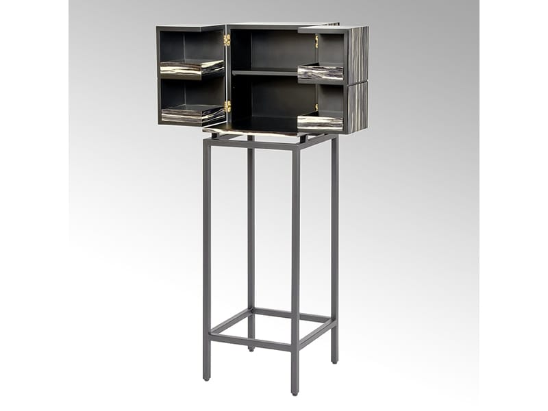 Стальной и деревянный шкаф с распашными дверцами LAMBERT TREASURE ARCH-00003963 - Вид №4