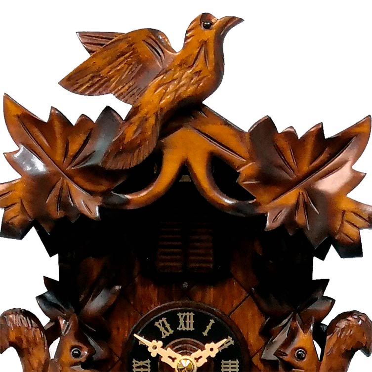 Часы настенные с кукушкой орех Sars 8M SARS ДИЗАЙНЕРСКИЕ 00-3967479 Коричневый  - Вид №2