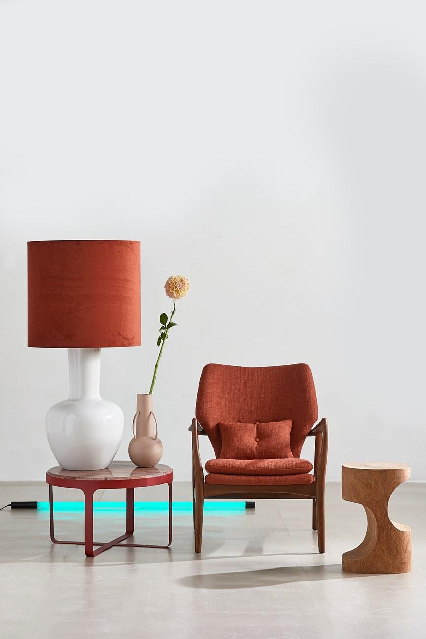 Pols Potten Низкий деревянный табурет  500-030-092  - Вид №3