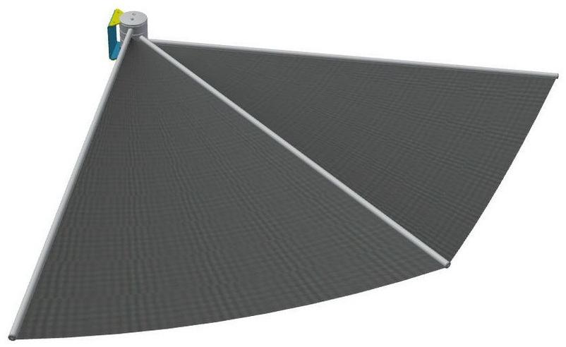 calma Настенный зонт из технической ткани Om 973  - Вид №2