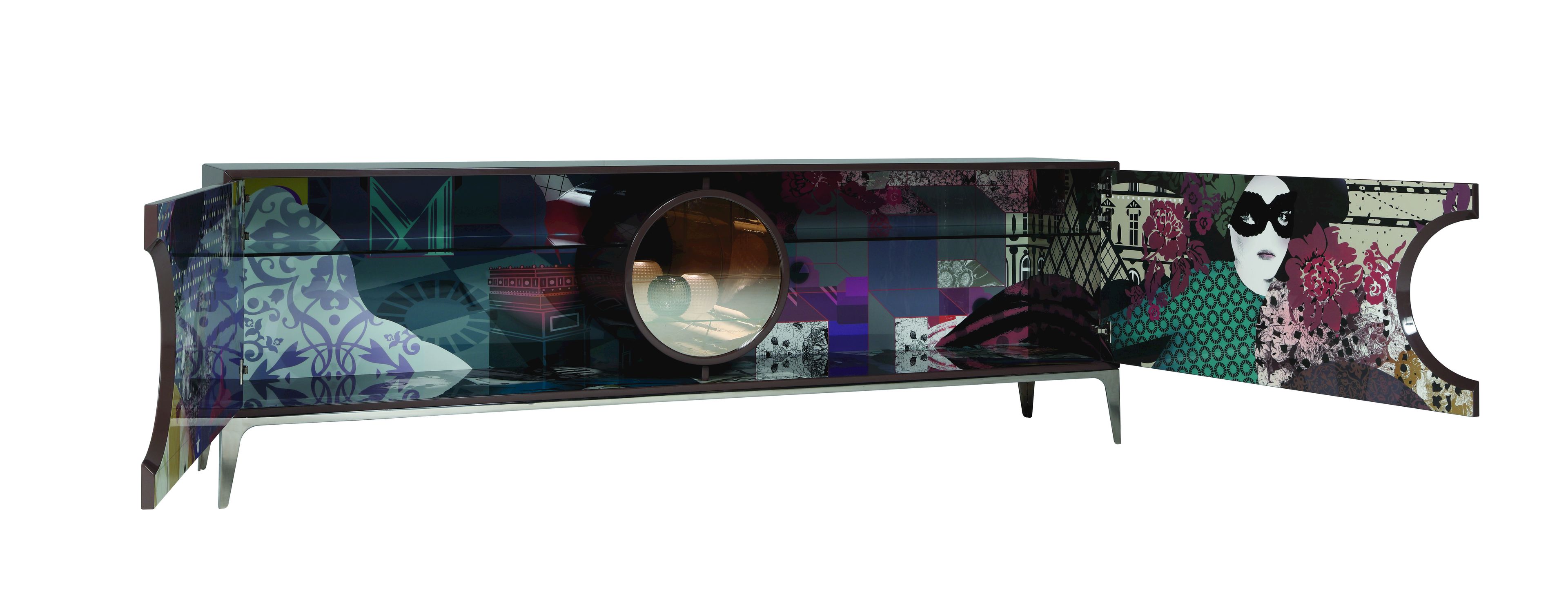 Шкаф с распашными дверями ROCHE BOBOIS Globe trotter ARCH-00102499 - Вид №1