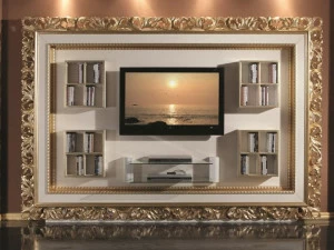 SCAPPINI & C Деревянная тумба под ТВ с книжным шкафом с тумбой под ТВ 35th anniversary 2203-2204