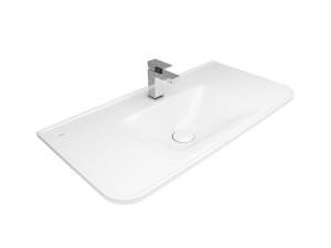 Встраиваемый одноэтажный умывальник в Fireclay